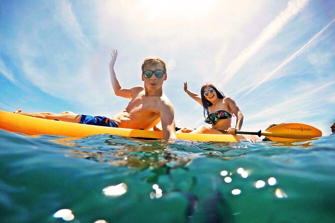 Kayak into the Hidden Caves and Secret Beaches - Getting set up at the Caves Tours base on Praia de São Rafael