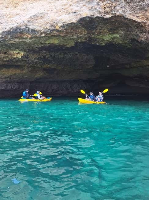 Kayak Tour Unexplored Caves + Benagil Cave - After the Kayak: Seven Hanging Valleys Hike Option