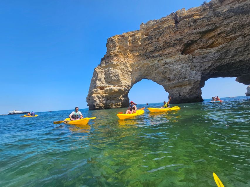 Lagoa: Benagil Cave and Marinha Beach Guided Kayaking Tour - The $34 price: why it can feel like good value