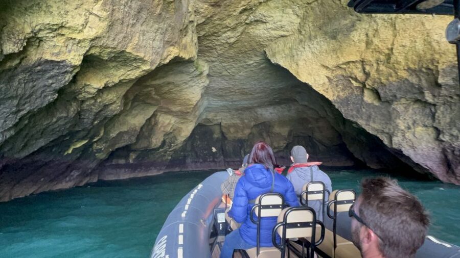 Lagoa: Benagil Caves & Praia da Marinha with biologist guide - Praia da Marinha, a beach you understand after seeing it from the water