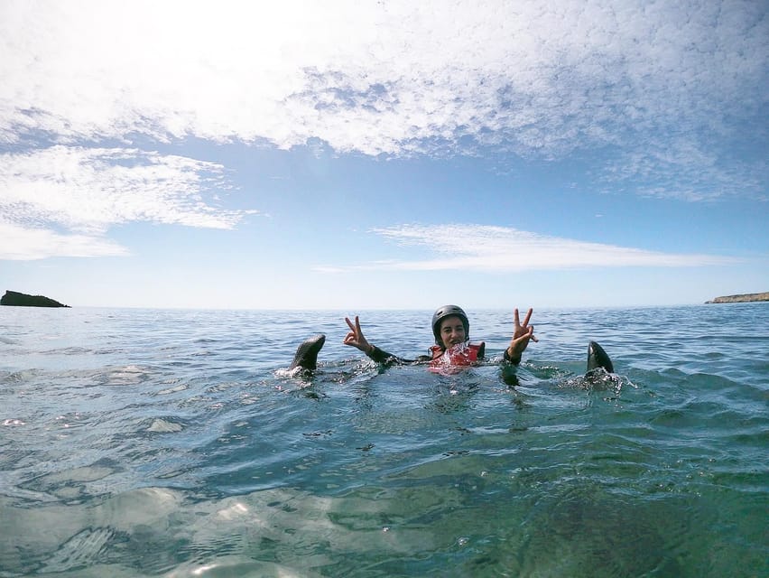 Lagos: Algarve Coasteering and Snorkeling Adventure - Snorkeling stops: a bonus that depends on visibility