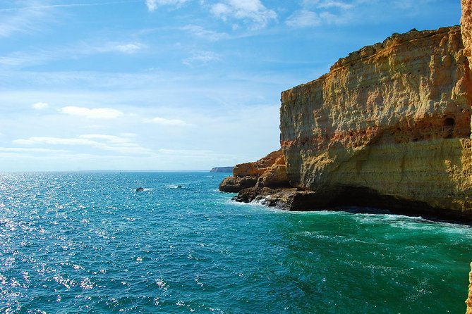 Lagos and Carvoeiro Premium - Shared small group > VTours Algarve - Ponta da Piedade Lighthouse: sea pillars, arches, and grottos