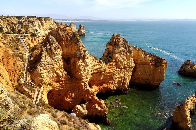 Lagos and Sagres Premium - Shared small group > VTours Algarve - Ponta da Piedade Lighthouse: The Algarve’s Cliff Showstopper