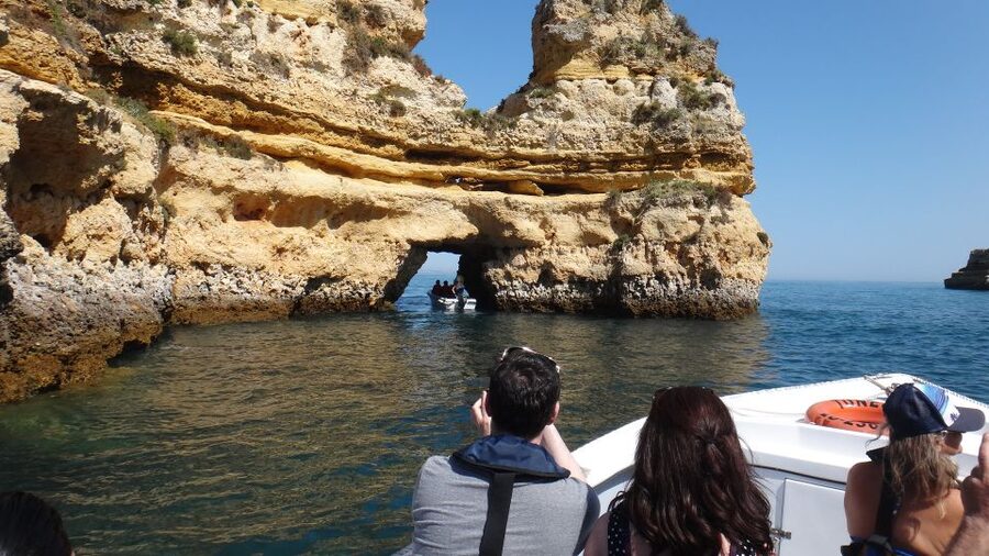 Lagos: Boat Cruise to Ponta da Piedade - Ponta da Piedade From the Water, Where Footsteps Stop
