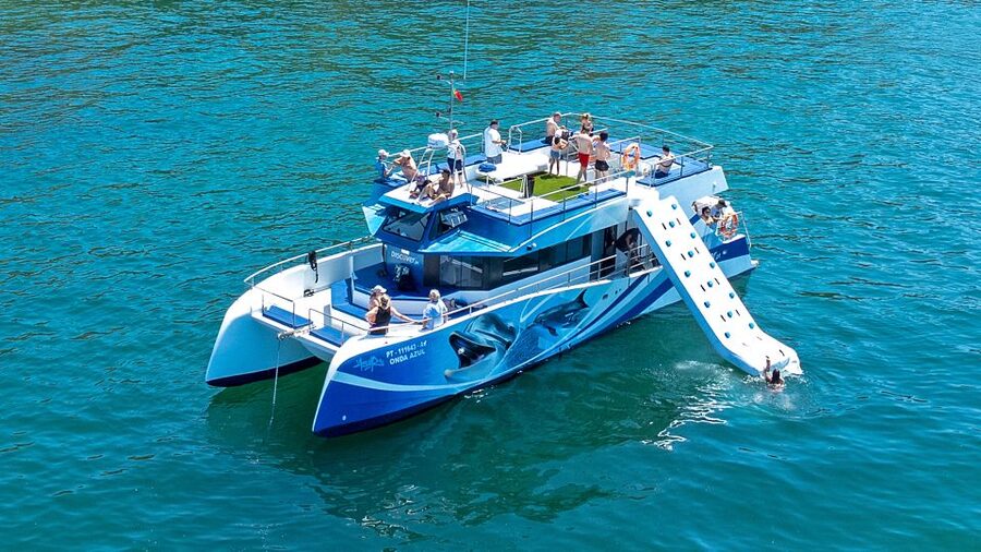Lagos: Dolphins & Caves - Catamaran - Swim stop rules, comfort, and what to pack