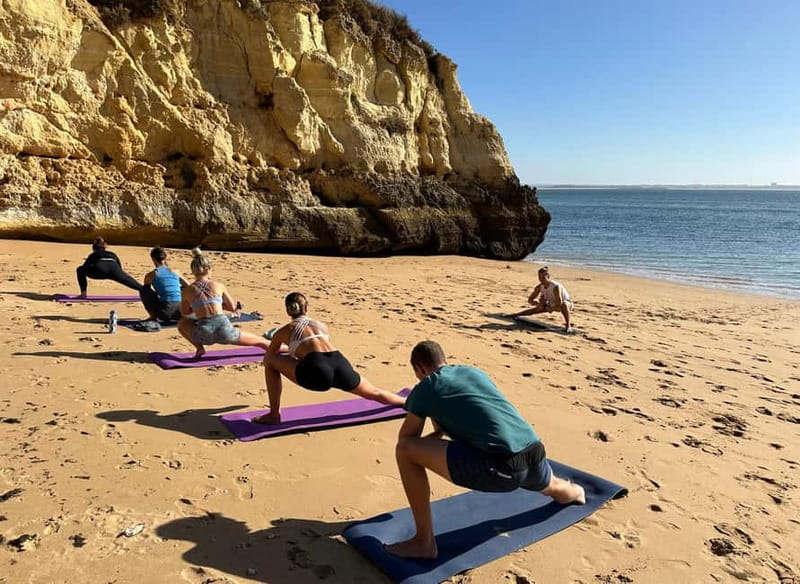 Lagos: Flow & Glow | Morning Beach Hatha Flow Yoga - Breathwork and the end-of-class reset, including autogenic training