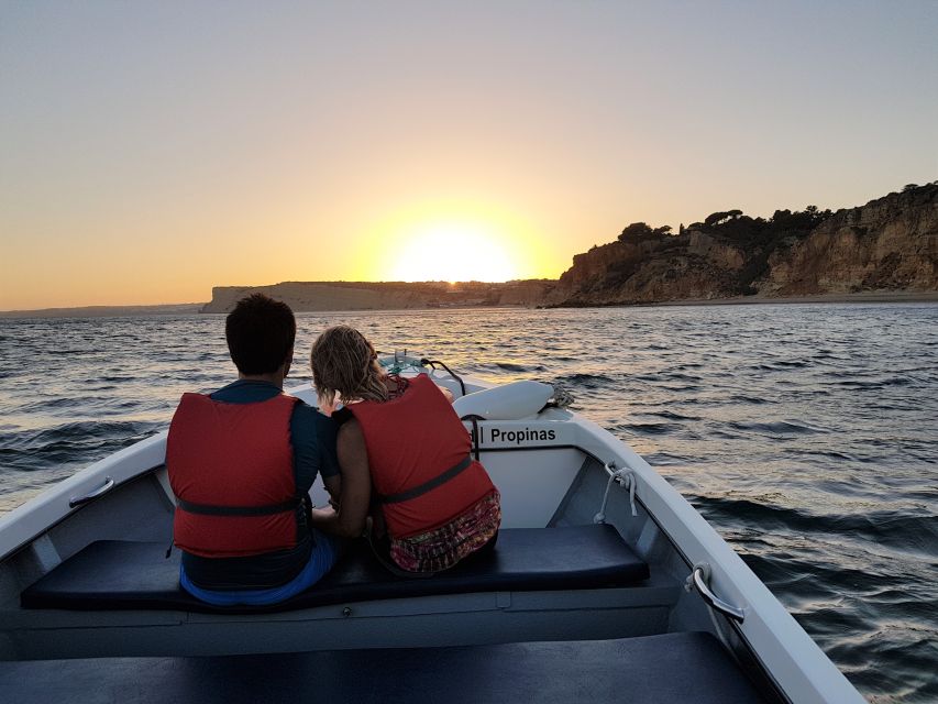 Lagos: Guided Ponta da Piedade Sunset Boat Tour - The 75-minute route: animal rocks, coves, and named viewpoints