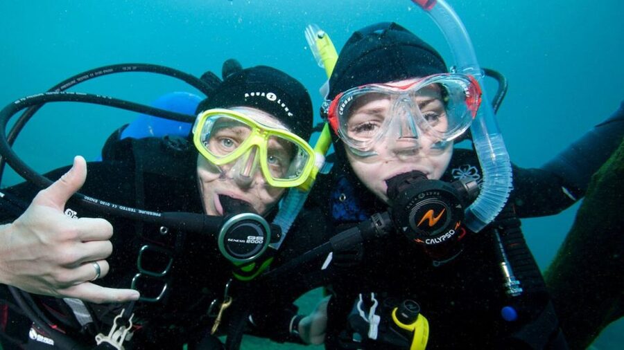 Lagos: Guided Scuba Diving Trip for Beginners - Boat out, then a controlled 35-minute underwater swim