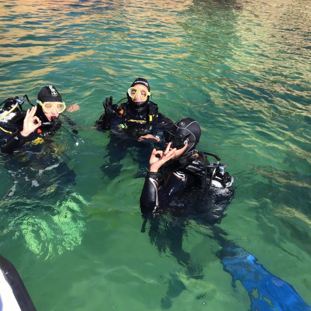 Lagos: Guided Scuba Diving Trip for Beginners - Caves and bays, seen the way the Algarve wants you to see them