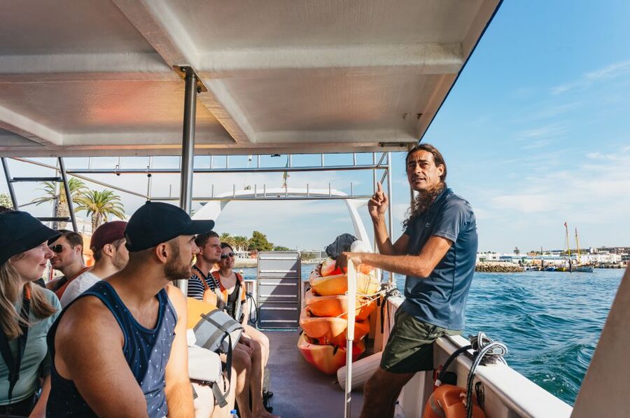 Lagos: Kayak Experience - When waves change the plan: why some smaller caves may stay out