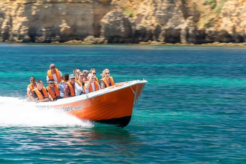 Lagos: Ponta da Piedade Caves Boat Tour - Entering the grottos, how the boat makes tight passages possible