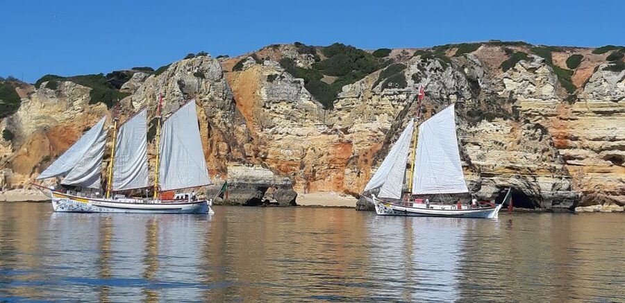 Lagos: Ponta Piedade Sail & Caves Cruise w/Portuguese Tapas - The Bay of Lagos sail: where the coast really shows off