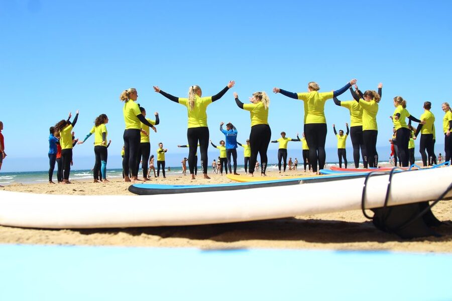 Lisbon: 1.5-Hour Surf Lesson - What Happens Before You Stand Up: Safety Briefing and Wetsuit Time