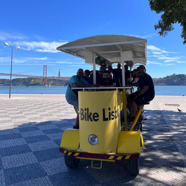 Lisbon: 1-Hour Beer, Sangria or Wine Bike Sightseeing Tour - Who Should Book This Beer Bike Tour in Lisbon?