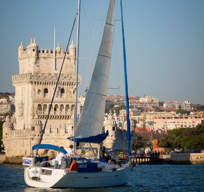 Lisbon 2-Hour River Cruise - South Bank views: old industries, forts, prisons, and the 25 de Abril Bridge