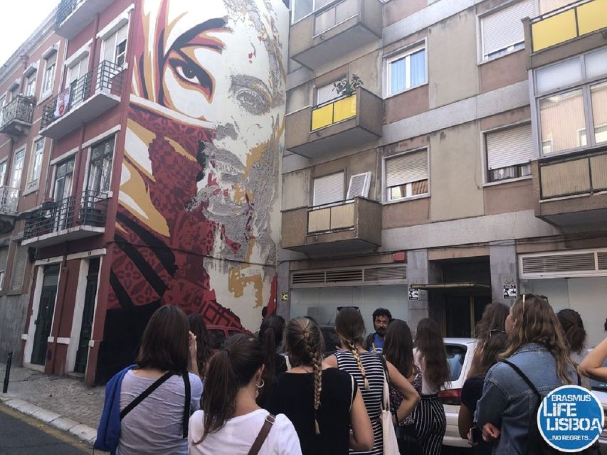Lisbon 3-Hour Street Art Tour - Starting in Martim Moniz, the Perfect Street Art Loading Dock