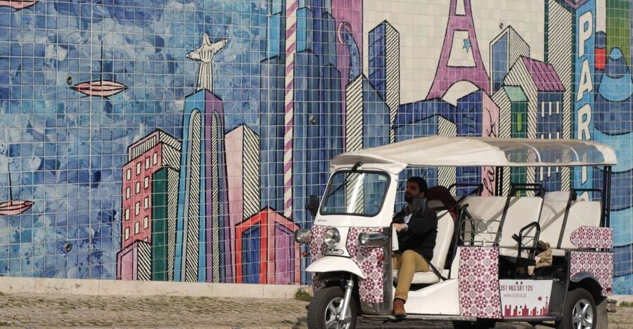 Lisbon: 3-Hour Street Art Tuk Tuk Tour - Guides like Marco, Katia, Romuald, and Bruno make the difference