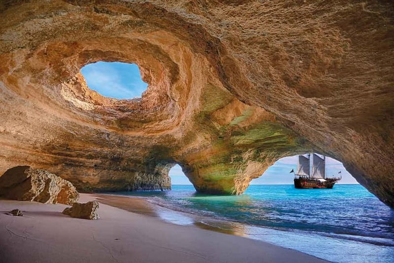 Lisbon: Algarve, Benagil Cave, Carvoeiro & Lagos Day Trip - Benagil Sea Cave Viewpoints, Plus Optional Boat or Kayak