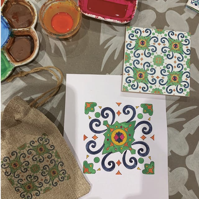 Lisbon: Azulejos' Design Create Your Own Tile Workshop - What you get included for $64, and why the value feels fair