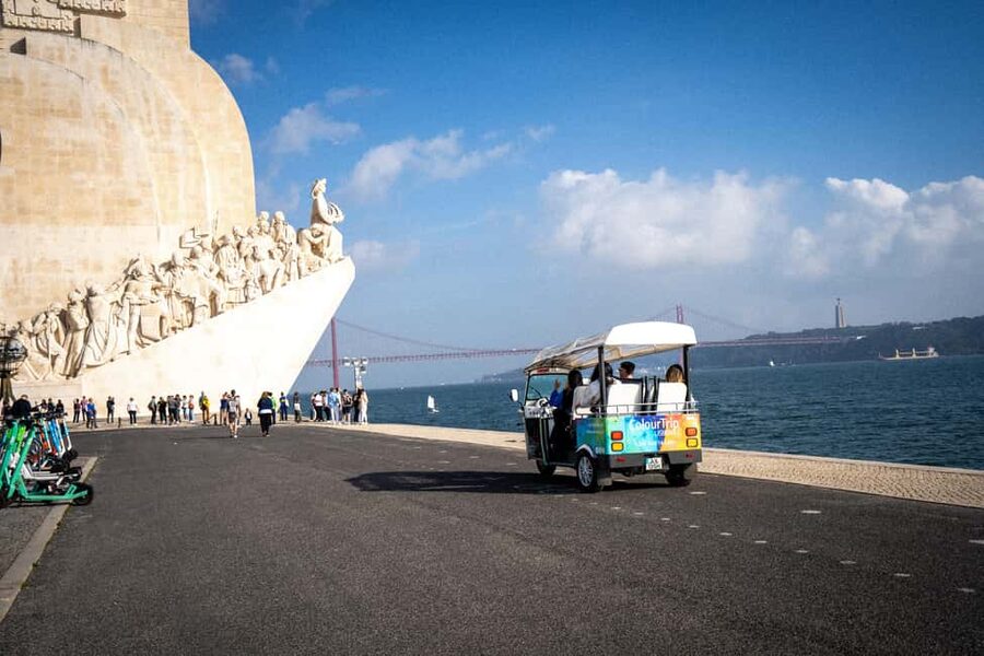 Lisbon: Belem Sightseeing Tour by Tuk Tuk with local guide - Electric Tuk Tuk Comfort: Weather Gear and Real-World Practicalities