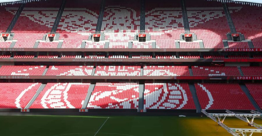 Lisbon: Benfica Luz Stadium Tour with Souvenir Scarf - Eagles on the pitch, plus the VR or immersive experience
