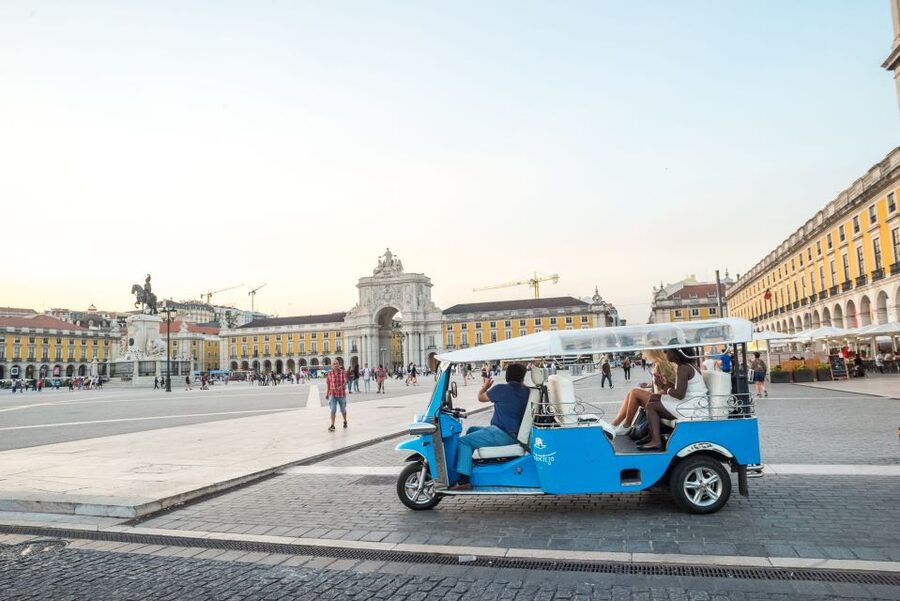 Lisbon by Tuk Tuk Guided Tour: City of Neighborhoods - Feira da Ladra: hustle, color, and everyday Lisbon energy