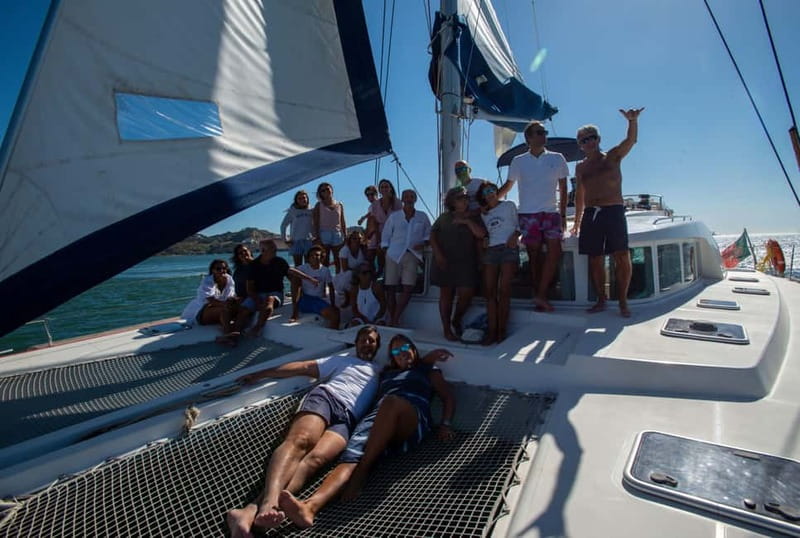 Lisbon: Catamaran Cruise with Drinks & Pastel de Nata - Comfort on a catamaran, not just a seat with a view