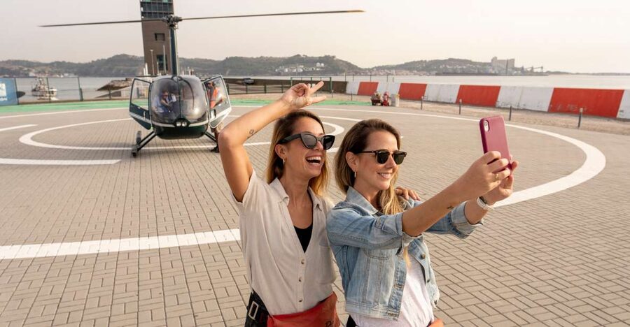 Lisbon: City and Coastline Sightseeing Helicopter Flight - TORRE VTS to takeoff: where you’ll start and what to bring