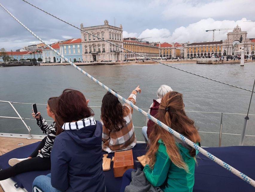 Lisbon: City Skyline Sailboat Cruise with Drink and Snacks - The bridge and Cristo Rei section is the “wow” stretch
