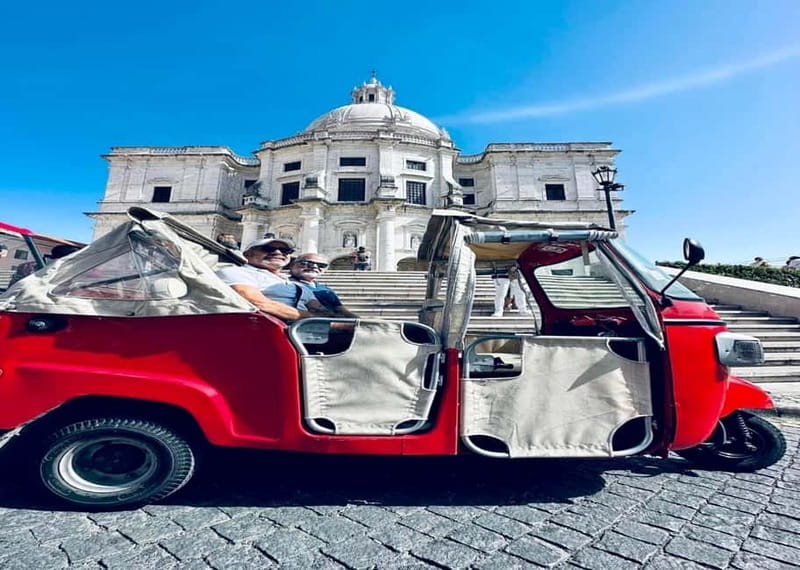 Lisbon: City Tuk-Tuk Guided Tour with Hotel Pickup - Stop-by-Stop Highlights: From Cathedral to Alfama’s Slopes