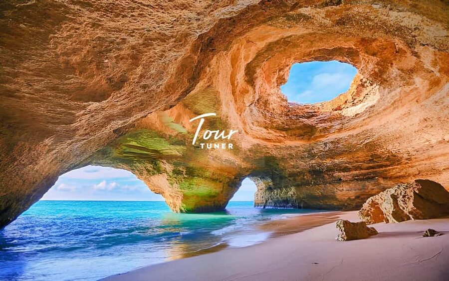 Lisbon: Day Trip To Algarve, Benagil Cave, Carvoeiro & Lagos - Algar Seco and Boneca Cave Trails for Coast Walkers