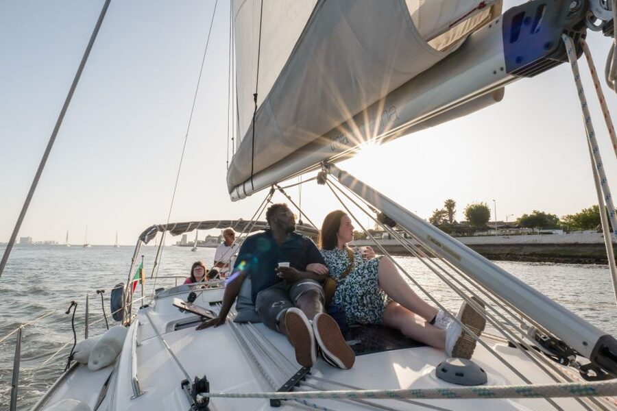 Lisbon: Daytime/Sunset/Night City Sailboat Tour with Drink - Key things to know before you go