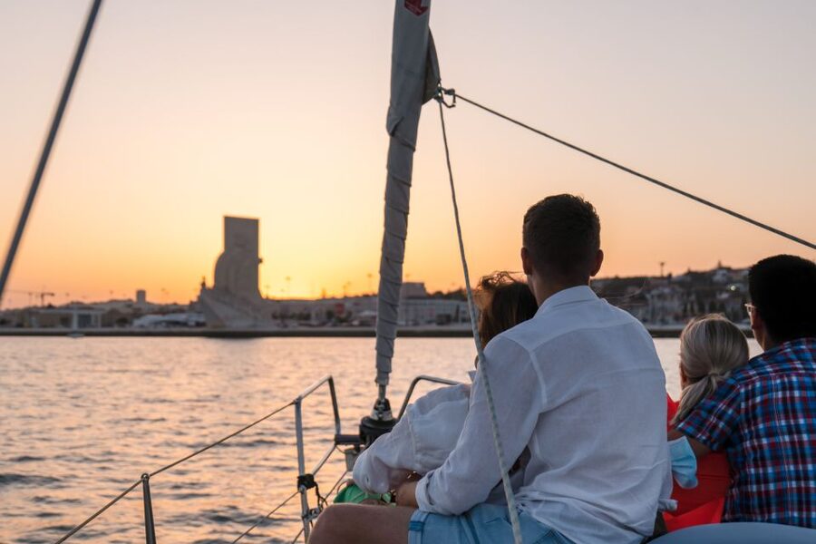 Lisbon: Daytime/Sunset/Night City Sailboat Tour with Drink - Daytime vs sunset vs night: choosing the right timing for your mood