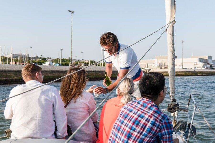 Lisbon: Daytime/Sunset/Night City Sailboat Tour with Drink - Finding PalmaYachts at Gate 1, Doca de Belém (and what to bring)
