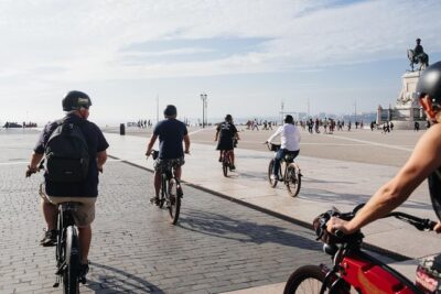 Lisbon E-Bike Tour Commerce Square, Mouraria and Alfama