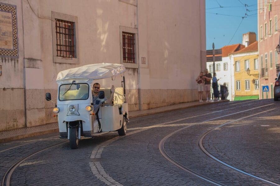 Lisbon: Early Morning TukTuk Tour - hotel/cruise ship pickup - Alfama and Lisbon Cathedral: old streets, real history, and photo-worthy corners