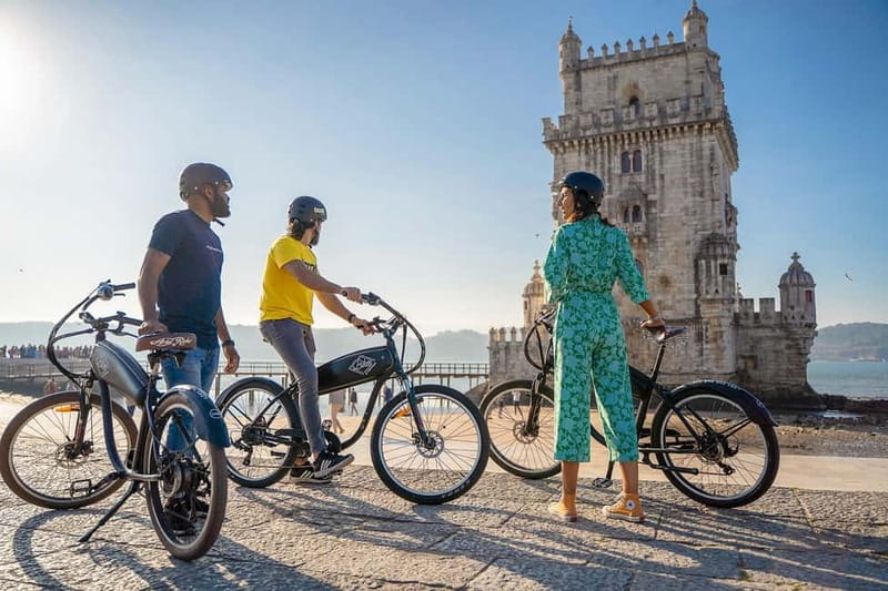 Lisbon: Electric Bike Tour by the River to Belém - Under the 25 de Abril Bridge and toward the Cristo Rei viewpoints