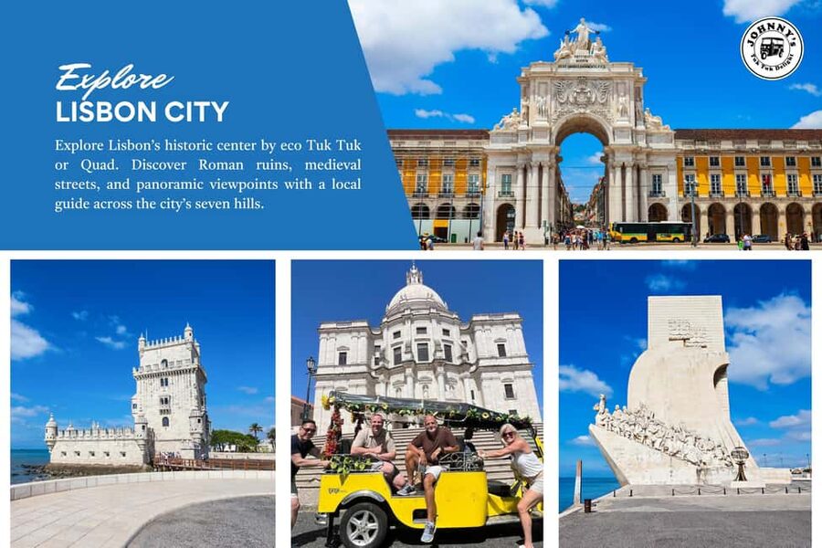 LISBON : EXPLORE OLD TOWN ALFAMA BY ELECTRIC TUK TUK - Lisbon hills, solved: electric tuk tuk through Alfama’s tight lanes
