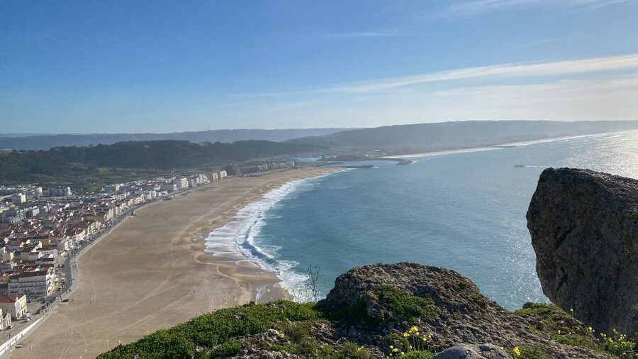 Lisbon: Fátima, Batalha, Nazaré & Obidos Small-Group Tour - Nazaré viewpoint and the story behind the world’s biggest waves