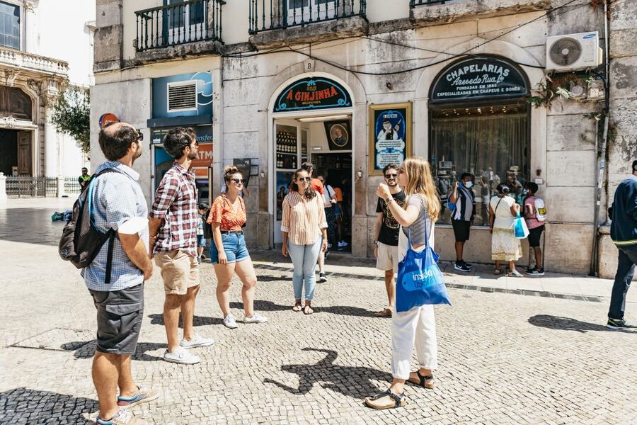 Lisbon: Food and Wine Small Group Walking Tour - Spirits, beer, and the Lisbon drinking rhythm in St. Dominic’s Square