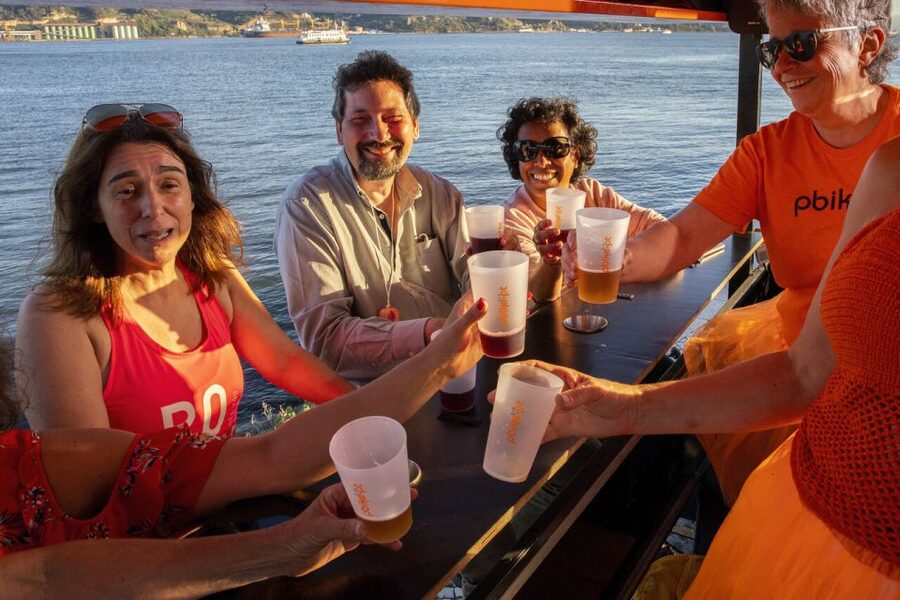 Lisbon: Fun Beer Bike by the Seafront - What to Bring, What to Avoid, and How Not to Lose Time
