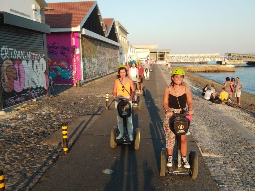 Lisbon: Guided Riverside Segway Tour - The luxury marina and the photo under 25 de Abril Bridge
