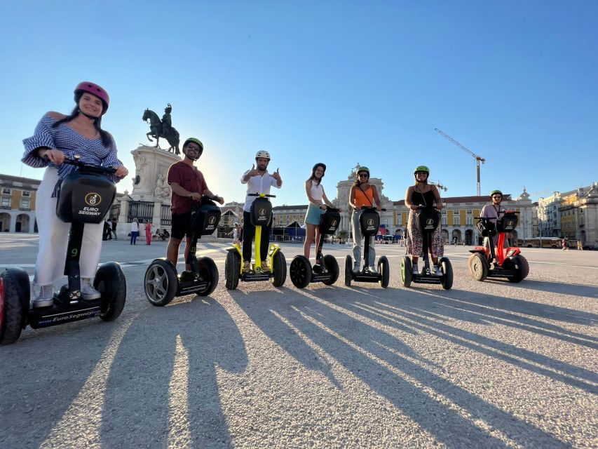 Lisbon: Guided Riverside Segway Tour - First stop: helmet on, quick Segway practice, then go