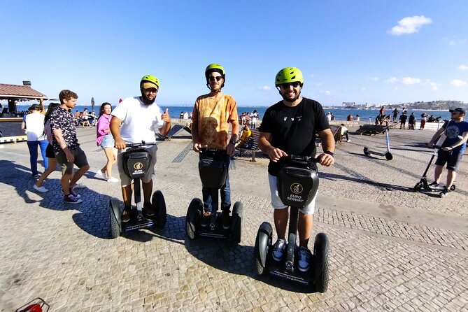 Lisbon Highlights Guided Segway Tour - Cais das Colunas pier: marble stairs and sunset-ready views