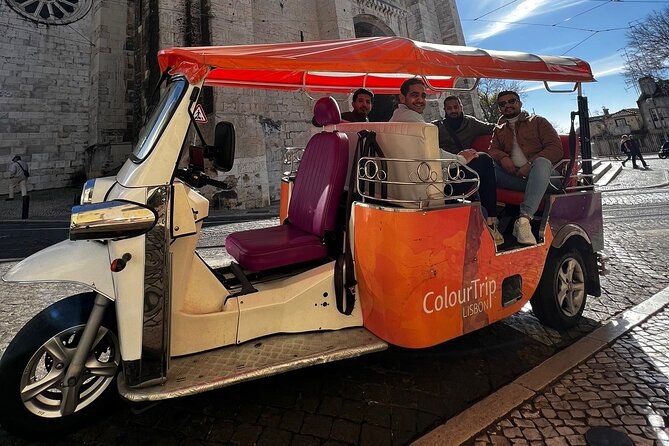 Lisbon Highlights: Private Tuk Tuk Tour Adventure Sightseeing - Baixa at a pass, then the National Pantheon