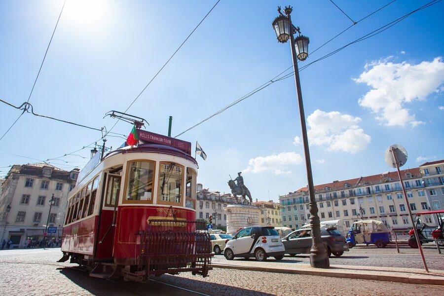 Lisbon: Hills Red Tram Tour by Tram 28 Route 24-Hour Ticket - Portas do Sol and Miradouro de Santa Luzia: Viewpoints That Explain the Hills