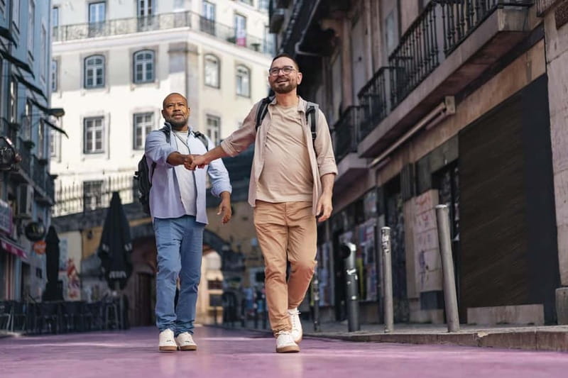Lisbon: Instagram Hotspots Photoshoot - Stop 2, Pink Street: Fast Color Impact Without the Guesswork