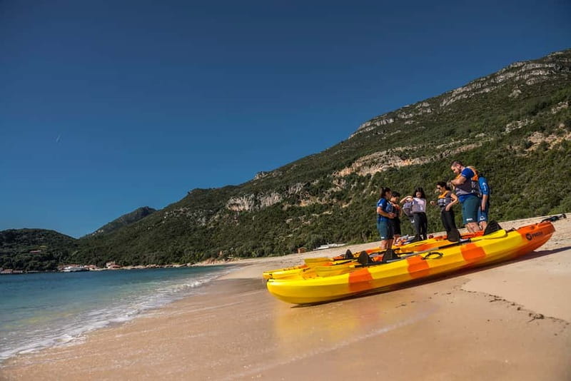 Lisbon: Kayak Tour Arrábida Natural Park, Setubal, Sesimbra - Arrábida Natural Park by kayak, with Anicha Island at the center