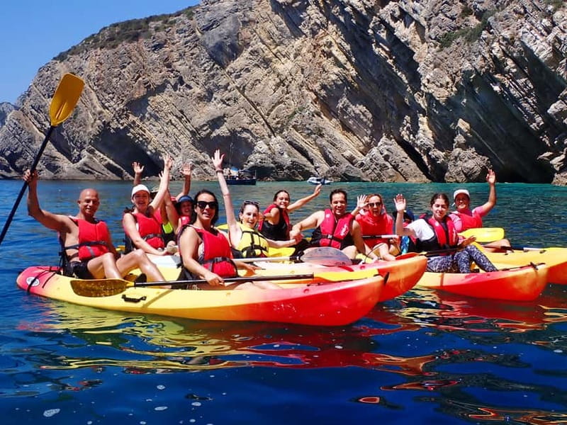 Lisbon: Kayaking & Snorkeling Tour with photos included - Kayaking Out of Sesimbra: Meeting Point and Getting Sorted
