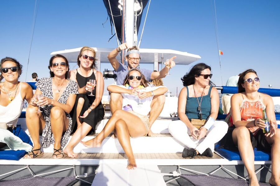 Lisbon: Luxury Private Sailing Boat Cruise on River Tagus - Entering the right kind of Lisbon trip, from water